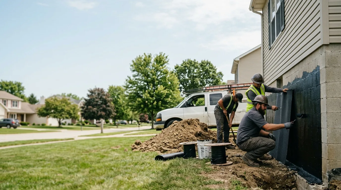 Basement Waterproofing in Cooksville, IL near me
